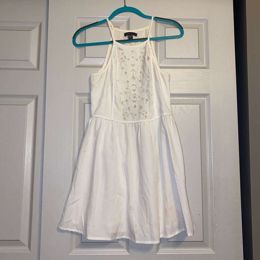 White Kendall and Kylie dress